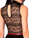Schwarzes atemberaubendes Minikleid in eleganter Corsagen Optik von Cottelli PARTY – Ansicht 6