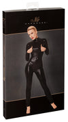 Powerwetlook Catsuit mit rückseitigem Reißverschluss von Noir Handmade – Ansicht 8