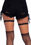 Spinnen Strumpfhalter mit O-Ring Design | Leg Avenue