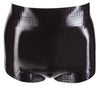 Schwarzer Latex-Windelslip mit wellig geprägten Rändern von Late X – Ansicht 4