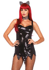 Kostüm - Zerrissenes Pailletten-Kleid im Zombie-Style | Leg Avenue