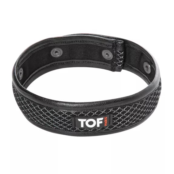 3D Armband - Atmungsaktiv & Verstellbar für Perfekten Sitz, Schwarz-Grau | TOF Paris