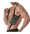 Schwarzes 3D Elastic Pocket-Harness von TOF Paris