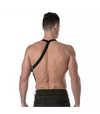 Schwarzes 3D Elastic Pocket-Harness von TOF Paris – Ansicht 4
