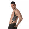Herren Harness mit 3D Mesh & verstellbarer Tasche - Grau | TOF Paris