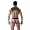 Jockstrap mit 3D Mesh & silbernen Druckknöpfen - sexy & komfortabel | TOF Paris