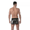 3D Taillenschürze Silber - sexy Mesh, elastischer Bund, praktische Taschen | TOF Paris