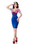 Sexy Marinekleid Karneval Halloween