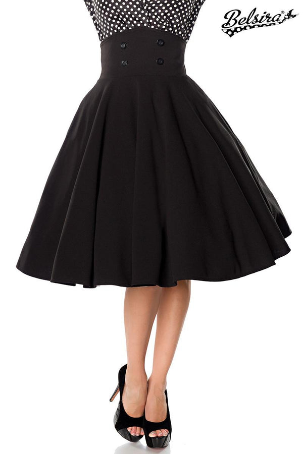 Belsira Tellerrock schwarz