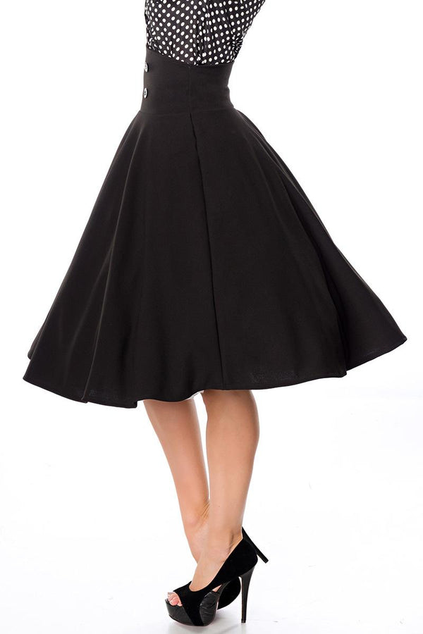 Belsira Tellerrock schwarz