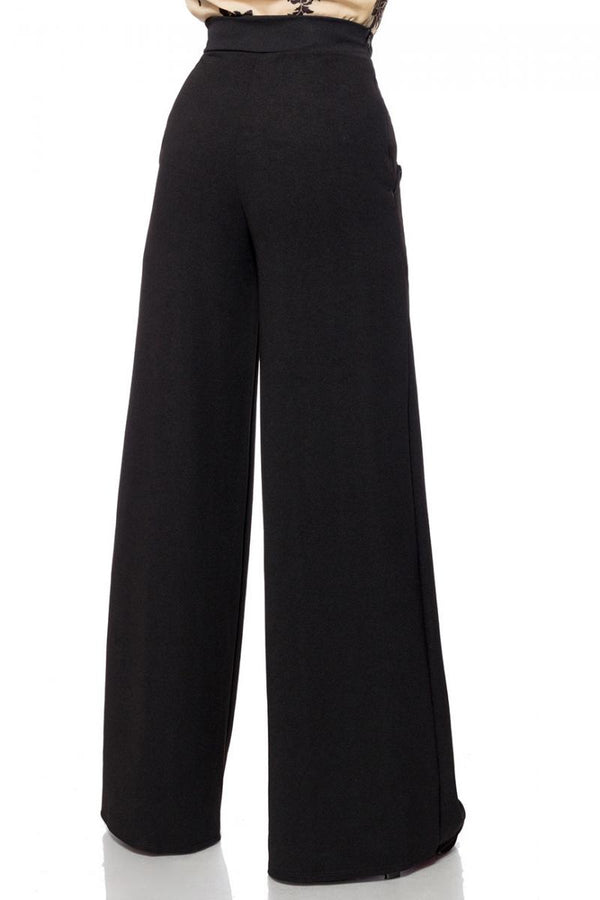 Belsira Marlenehose schwarz - Hosen & Leggings