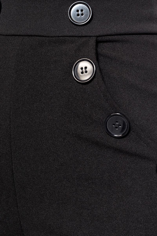 Belsira Marlenehose schwarz - Hosen & Leggings
