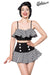 Belsira Retro-Set schwarz/weiß
