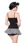 Belsira Retro-Set schwarz/weiß