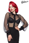 Belsira Netz-Bluse schwarz | Belsira