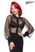 Belsira Netz-Bluse schwarz | Belsira