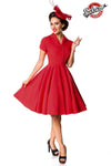 Premium Retrokleid Rot| Belsira