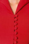 Premium Retrokleid Rot| Belsira