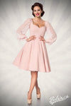 Elegantes Abendkleid mit Herzausschnitt Pink | Belsira