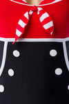 Sexy Vintage-Badeanzug mit Zierschleife | Belsira SALE