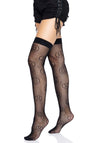 Fischnetzstrumpfhose mit Smileys | Leg Avenue