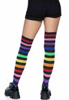 Regenbogen Overknee Strümpfe - Bunte Kniestrümpfe | Leg Avenue