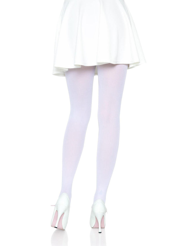 Neonpinke aufreizende Nylon Strumpfhose für unvergessliche Nächte von Leg Avenue – Ansicht 2