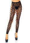 Transparente Strumpfhose ohne Füße & Schritt - Dessous Netzstrumpfhose | Leg Avenue