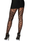 Transparente Strumpfhose mit verführerischem Leoparden-Muster | Leg Avenue