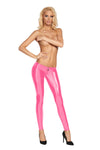Wetlook Leggings mit 2-Wege-Reißverschluss und Gummibund | 7Heaven