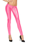 Wetlook Leggings mit 2-Wege-Reißverschluss und Gummibund | 7Heaven