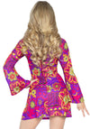 Kostüm - Zeitreise 70er Retro Go Go Dress | Leg Avenue