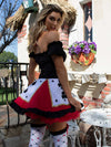 Kostüm - Spielkarten-Kleid | Leg Avenue
