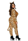 Catsuit mit Leopard-Print - Queen Size | Leg Avenue