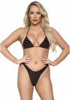 Nudefarbenes verführerisches Bodystocking mit langem Ärmel von Leg Avenue – Ansicht 4