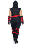 Kostüm - Schwarzer Ninja - Queen Size | Leg Avenue