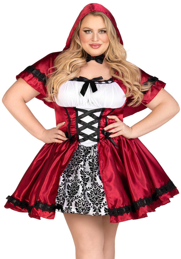 Kostüm - Gothic Rotkäppchen - Queen Size | Leg Avenue