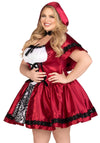 Kostüm - Gothic Rotkäppchen - Queen Size | Leg Avenue