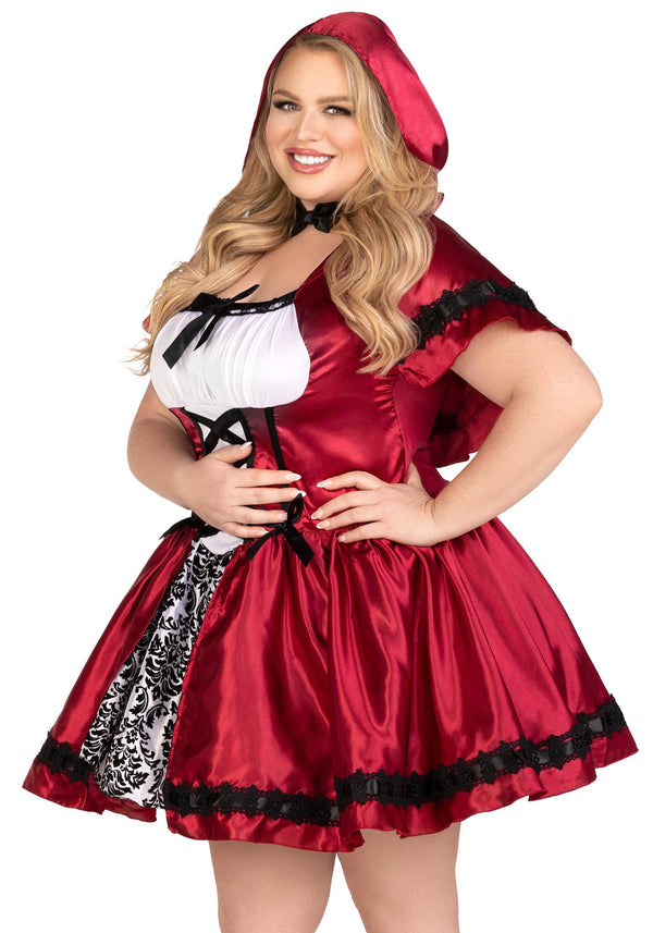 Kostüm - Gothic Rotkäppchen - Queen Size | Leg Avenue