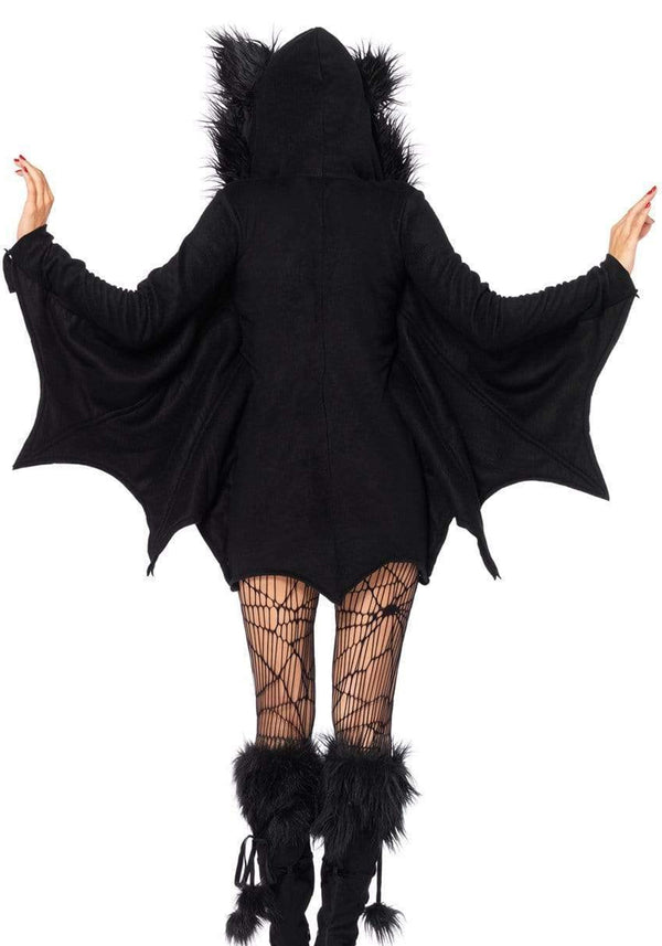 Kostüm - Flauschige Fledermaus mit Kapuze | Leg Avenue