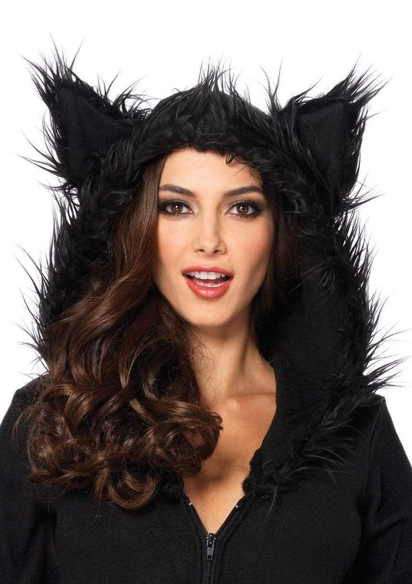 Kostüm - Flauschige Fledermaus mit Kapuze von Leg Avenue – Ansicht 9