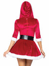 Kostüm - Mrs. Claus Kapuzenkleid | Leg Avenue