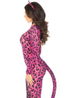 Kostüm - Pink Puma Bodysuit mit Haarreif | Leg Avenue