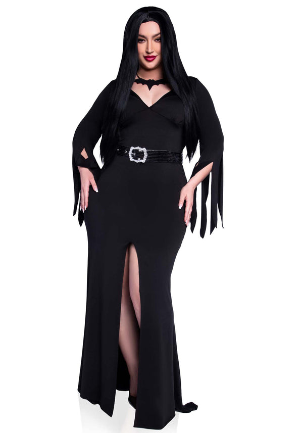 Kostüm - Morticia Addams - Queen Size | Leg Avenue