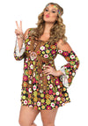 Kostüm - Hippie Kleid - Queen Size | Leg Avenue