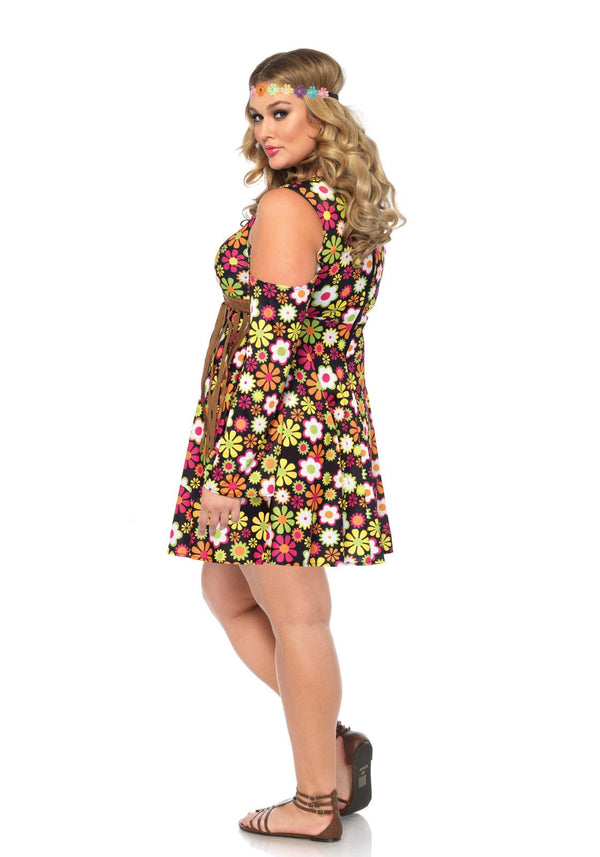 Kostüm - Hippie Kleid - Queen Size | Leg Avenue