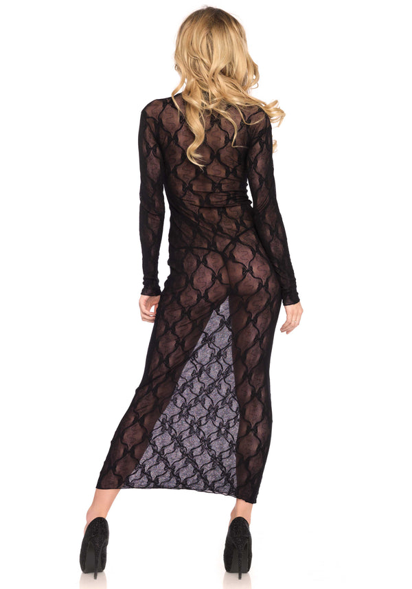 Langes elegantes Netzkleid | Leg Avenue