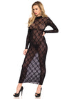 Langes elegantes Netzkleid | Leg Avenue