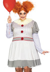 Kostüm - Verrückter Clown - Queen Size | Leg Avenue