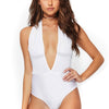 Weißer funkelnder Pailletten Bodysuit für glanzvolle Auftritte | Leg Avenue